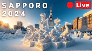 Sapporo Snow Festival 2024  LIVE [upl. by Anihc]