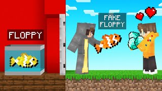 I TRICKED Him For DIAMONDS With A FAKE FISH Minecraft [upl. by Vassaux496]