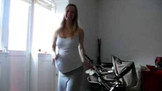 417 weeks pregnant Castor Oil and dance to induce labour Come baby come [upl. by Mcconnell428]