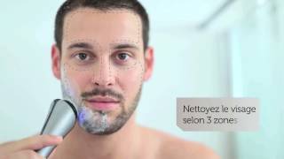 Brosse nettoyante visage homme Recharge [upl. by Oremodlab]