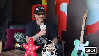 Q101 interviews John Gourley from Portugal The Man and Lauren ONeil at Lollapalooza 2023 [upl. by Harriman]