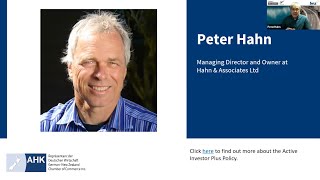 Peter Hahn Webinar NZGBA 01 1 [upl. by Cassius]