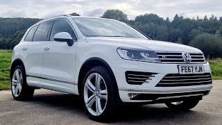 2017 Volkswagen Touareg R Line Plus 30 TDI  Condition and spec review [upl. by Harrietta]