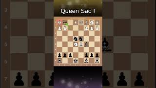 Queen Sacrifice to Bishop amp Knight Checkmate [upl. by Itsuj]