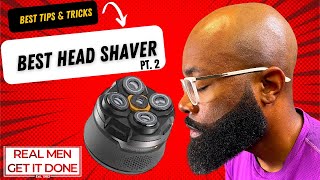 Electric Shaver pt 2  Beard Care amp Bald Head Care for Black Men  2023 [upl. by Niuqram]