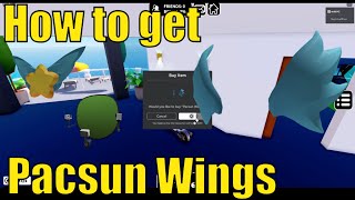 How to get Pacsun Wings in PacSun Tycoon  5 Wall Street Art Locations  Pacsun Star Halo [upl. by Pufahl]