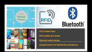 CISCO Packet Tracer  RFID Bluetooth Smartphone [upl. by Barron]