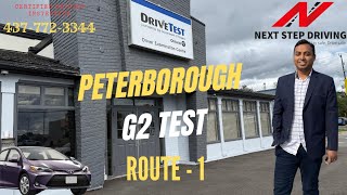 Peterborough G2 Test route 1  New Location October 2024 [upl. by Marcia]