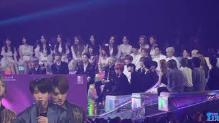 ENG SUBS 181201 Idols reaction to BTS Album of the Year MMA [upl. by Hsekar]