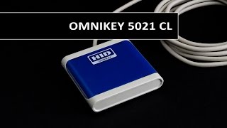 HID 5021 CL OMNIKEY contactless smart card reader R50210218DB [upl. by Suiradal]