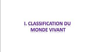 Cours de Botanique Classification du monde vivant [upl. by Marozas908]