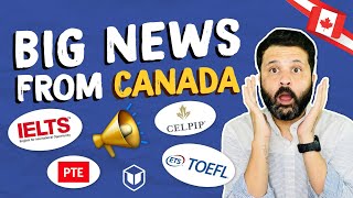 Canada SDS Updates  PTE and TOEFL Overall 6 Bands in IELTS Retake One Module in IELTS and more [upl. by Ibur]