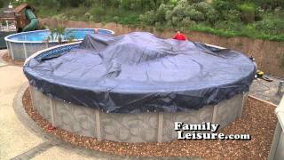 Winterizing PART 3  How to close my swimming pool for the winter [upl. by Durtschi684]