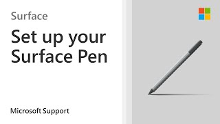 How to set up and customize your Surface Pen  Microsoft  Windows 10 [upl. by Akemeuwkuhc]