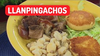 Receta de Llapingachos ecuatorianos llapingachos recetas comidaecuatoriana [upl. by Halyhs]