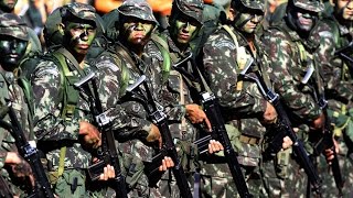 Brazilian Army  Hell March 20162017 HD [upl. by Nnor]