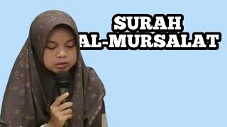 Surah Al Mursalat  Murottal Rima Karima [upl. by Mcgrody]