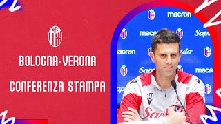 BolognaVerona  Conferenza stampa prepartita di Motta [upl. by Yentirb55]