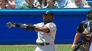 SFNYY Barry Bonds homers at Yankee Stadium [upl. by Alverta]