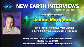 New Earth Interviews Janine Morigeau 5 Tarot By Janine [upl. by Allemac84]