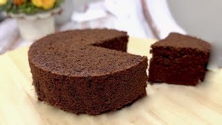 Simple Moist Chocolate Cake Vegan for Beginners [upl. by On83]