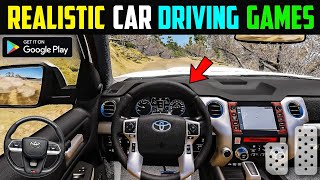 Top 5 Realistic Car Driving Games for Android l Best car driving games on android 2024 [upl. by Ydnyc]