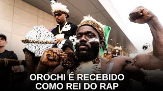 Orochi é recebido como rei do raptrap em Angola para o Festival ALL BLANCH em Luanda [upl. by Ileak]