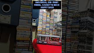 universal audio Deck ISO 9001 heavy base amplifier cassette playerYouTube viral songnewold deck [upl. by Dunham648]