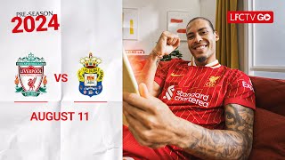 Matchday Live Liverpool vs Las Palmas  Preseason buildup from Anfield [upl. by Eimac875]