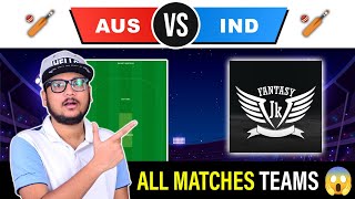 AUS vs IND Dream11 team  AUSTRALIA vs INDIA 2ND TEST Today Cricket fantasy team prediction [upl. by Arfihs]