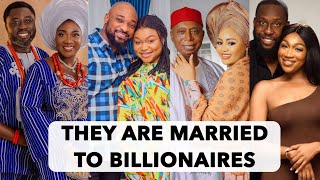 Top 10 Nollywood Actresses Who Are Married To Rich Billionaire Husbands Occupation and Net Worth [upl. by Ennazus923]