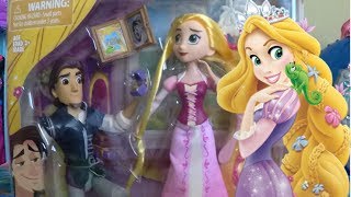 Disney MOVIE TANGLED Princess Rapunzel Toy review unboxing Rapunzel [upl. by Snowman688]