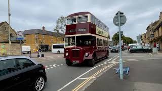 COTSWOLD VINTAGE BUSES IN MORETON IN MARSH 250824 [upl. by Auohs485]