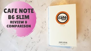 Nanamis Cafe Note B6 Slim  Comparison Review Dimensions etc [upl. by Missak]