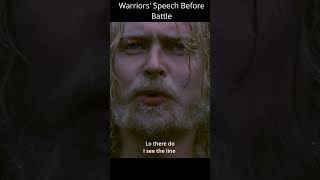 Warriors Speech Before Battle movie fyg [upl. by Norahs]