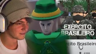 Conhecendo o exército do Roblox [upl. by Tortosa665]