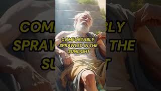 When Alexander the Great Met Diogenes motivation stoicwisdom stoicism [upl. by Airam]