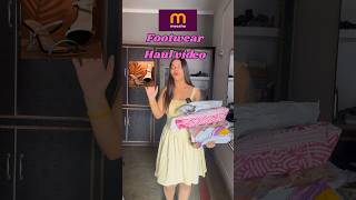 Footwear meesho haul explore meesho haul trending heels l [upl. by Yelreveb155]