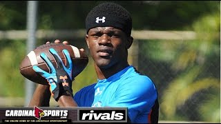 Lamar Jackson  High School Recruit Highlights Class of 2015 [upl. by Perle]