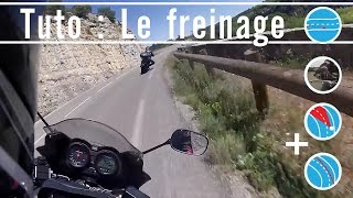 Trajectoires moto  Comment gérer le freinage [upl. by Rosenzweig]