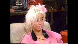 Transvision Vamp  Wendy James Interview at Super Channel 1988 prt 2 [upl. by Estis]