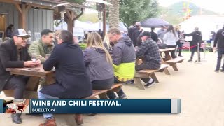 Annual Buellton Wine and Chili Festival brings out hundreds of people [upl. by Noby]