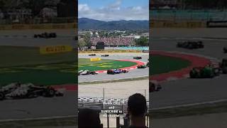 Live F1 in Barcelona Unmatched atmosphere Feel the Roar [upl. by Kevyn]