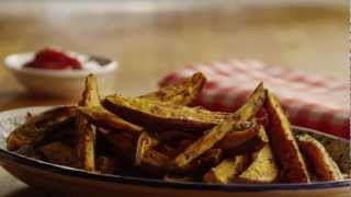 How to Make Baked Sweet Potato Fries  Allrecipescom [upl. by Johannessen]