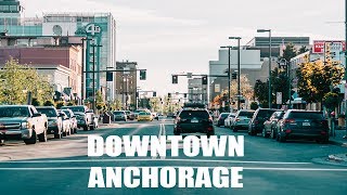 EXPLORING DOWNTOWN ANCHORAGE ALASKA [upl. by Relluf446]