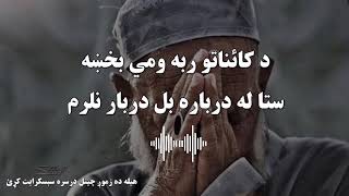 د کایناتو ربه ومی بخښه ستا له درباره بل دربار نلرم  Pashto naat pashto Nazam  نعت  نظم [upl. by Othilia]