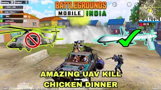 BGMI  PAYLOAD MODE AMAZING UAV DRONE amp CHOPPER FIGHT [upl. by Rihsab]