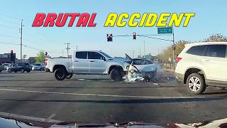 INSANE CAR CRASHES COMPILATION  Best of USA amp Canada Accidents  part 27 [upl. by Ahsiuqat]