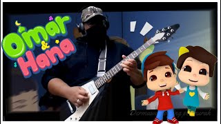 Omar amp Hana  Saidina Abu Bakar  Lagu KanakKanak Islam  Metal Cover by Alan2rock OmarampHana [upl. by Stiegler]