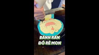 BÁNH RÁN HÌNH ĐÔ RÊ MON food [upl. by Aicillyhp]